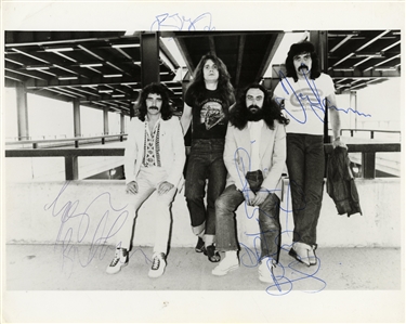 Black Sabbath 1978 Never Say Die Tour Fully Band Autographed Candid Photo Print w COA