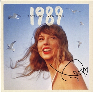 Taylor Swift 2023 Autographed 1989 (Taylors Version) LP Cover