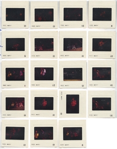 Pink Floyd 1970s - 1980s Lot of 19 Color Positive Slides
