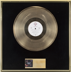 Van Halen 1979 French S.N.E.P.A. Sales Award For Van Halen I