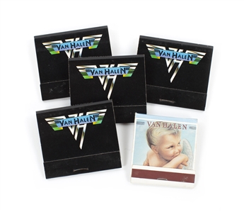 Van Halen 1978 - 1984 Lot of 5 Promotional Matchbooks