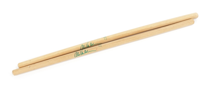 Van Halen 1980s - 1990s Two Regal Green Signature Double Butt Drumsticks
