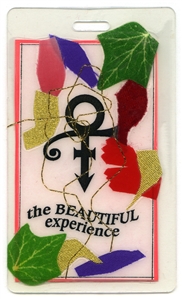 Prince 1994 The Beautiful Experience / Vision House Laminate w/COA