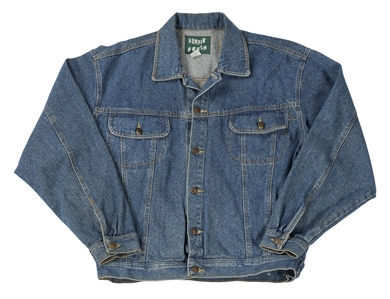 Prince 1994 Monoco World Music Awards Prince Rainier Gifted One-Off Custom Airbrushed Denim Jacket w/COA