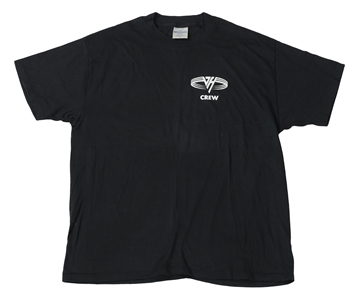 Van Halen 1990s Black Crew Shirt w/COA