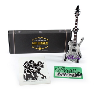 KISS 1978-2017 Paul Stanley & Eric Singer Autographed Collector Assortment