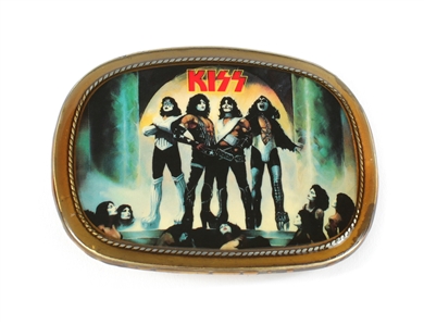 KISS 1977 Destroyer Pacifica Mfg Belt Buckle