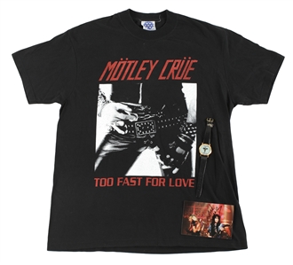Motley Crue 1987-2007 Autographed Collector Assortment