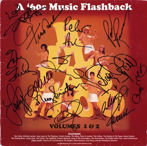 Hullabaloo TV Series 1996 Volumes 1 & 2 13x Autographed Laserdisc Jacket *SLEEVE ONLY*