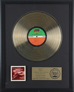 Genesis 1978 ...And Then There Were Three... RIAA Gold Record Award Presented to WQFM