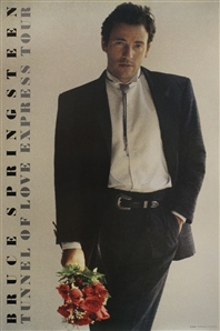 Bruce Springsteen 1988 Tunnel Of Love Express Tour Poster