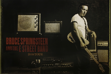 Bruce Springsteen 2008 The Magic Tour Official Poster