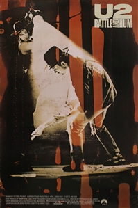 U2 1988 Rattle And Hum One Sheet Movie Poster