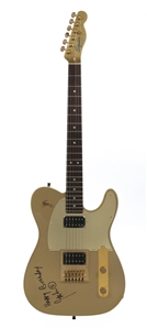 John5 2017 Autographed Squier Telecaster J5 Frost Gold