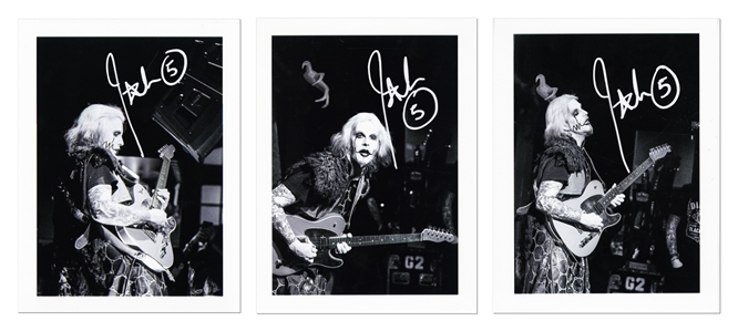 John5 2010s - 2020s Autographed Live Photo Lot