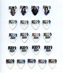 KISS 2020-2021 Lot of 21 End Of The Road Guitar Picks