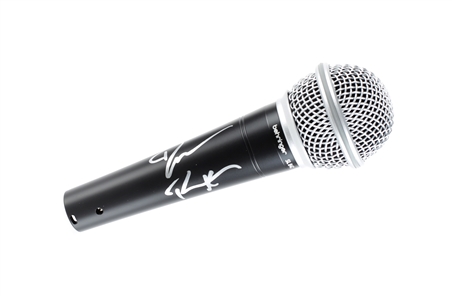 Hootie & The Blowfish 2010s-2020s Autographed Darius Rucker Behringer Microphone