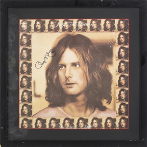 Roger McGuin 1973 Autographed Framed Album Cover