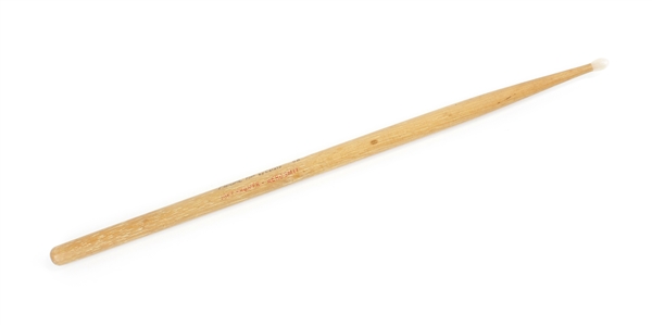 Aerosmith 1980s - 1990s Joey Kramer Stage Used Single Drumstick