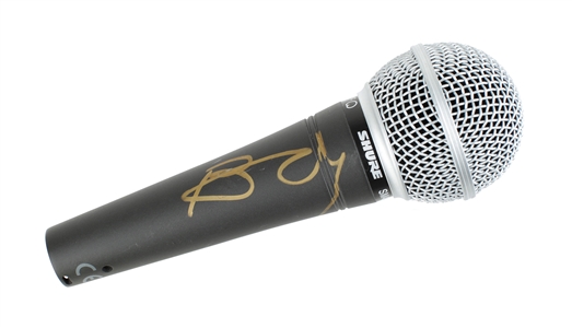 Culture Club 2000s - 2010s Boy George Autographed Black Microphone