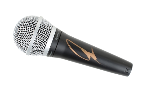 Josh Groban 2000s-2010s Autographed Shure Microphone