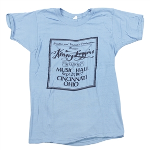 Kenny Loggins 1977 Cincinnati OH Promoter Concert Shirt