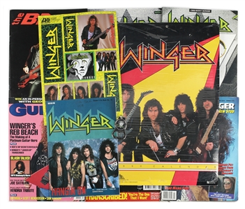 Winger 1989-1997 Media & Collectibles Lot