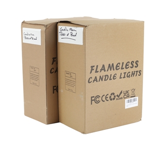 Winger 2023 Two Boxes Of Flameless Candle Lights Used On Set For The "Tears Of Blood" Video
