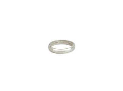 Kip Winger Owned & Used 1990s-2000s Thin Silver Ring