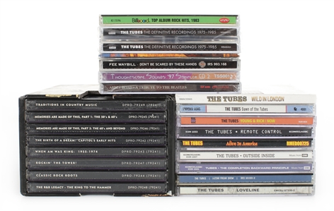 Fee Waybill The Tubes 1975 – 2017 Mixed Lot of 24 CDs