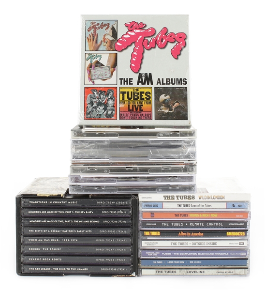 Fee Waybill The Tubes 1975 – 2017 Mixed Lot of 24 CDs