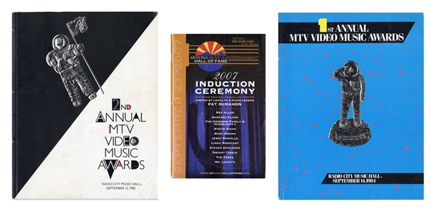 The Tubes 1984 – 2007 Music Awards Programs Lot