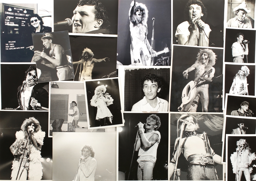 Fee Waybill The Tubes 1970s – 1990s Large Lot of Various Live, Candids, Press Photos