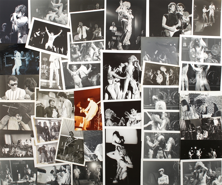 The Tubes 1970s–2000s Large Black & White Photo Archive