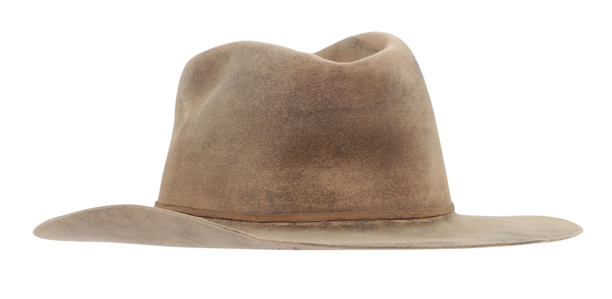 The Tubes 1990s-2000s Fee Waybill Owned & Worn Stetson Hat
