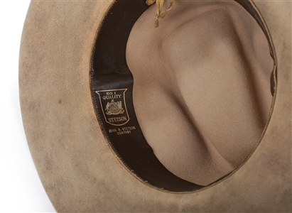 The Tubes 1990s-2000s Fee Waybill Owned & Worn Stetson Hat
