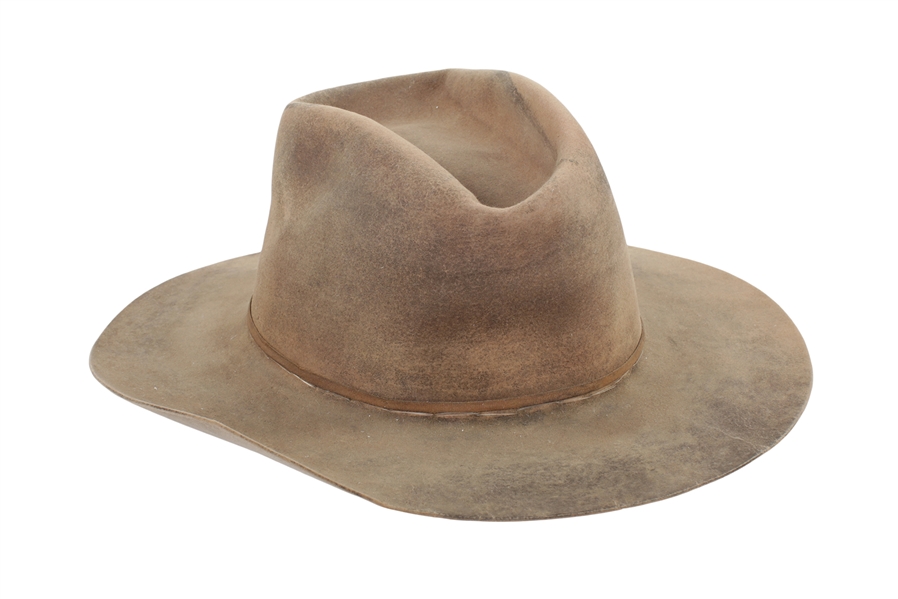 The Tubes 1990s-2000s Fee Waybill Owned & Worn Stetson Hat