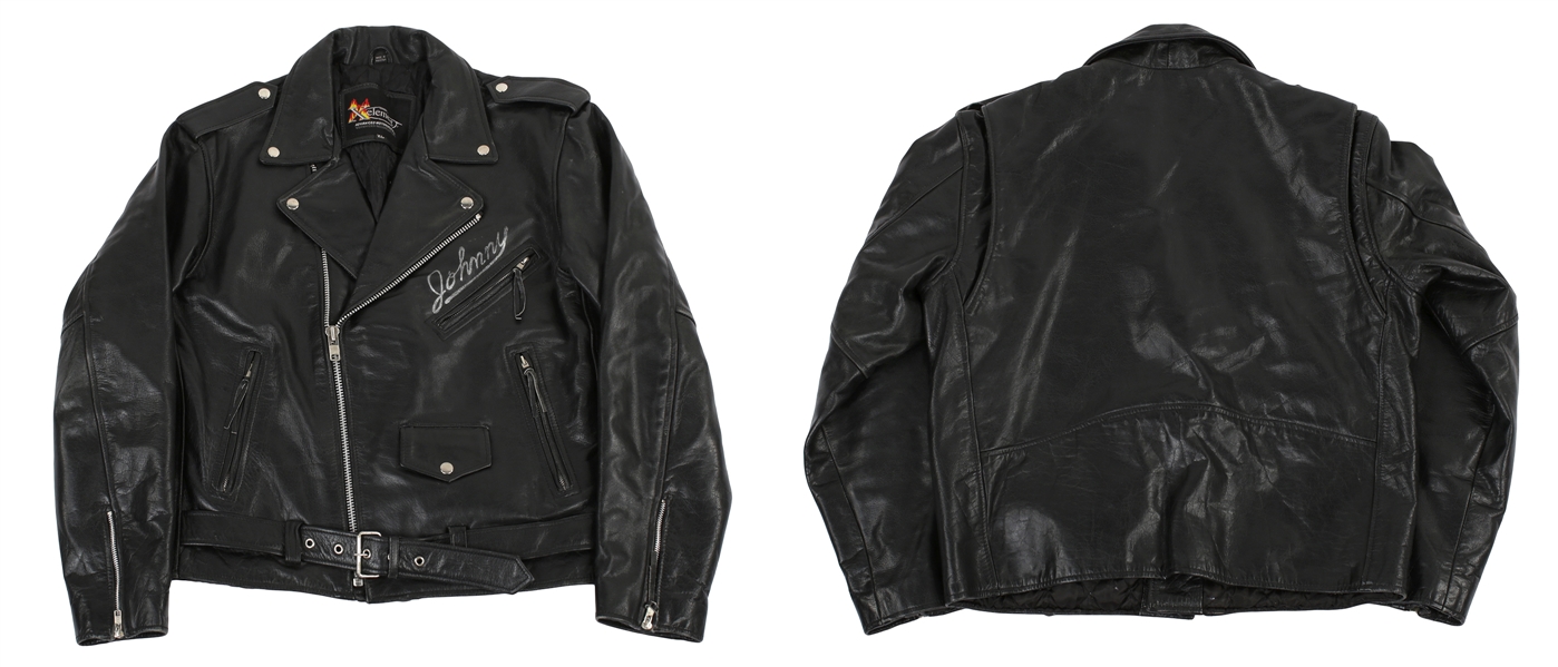 The Tubes 1990s-2000s Fee Waybill Owned & Worn Leather Jacket