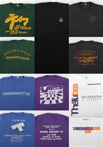 The Tubes 1984-2001 Lot of 6 Crew & Venue Shirts