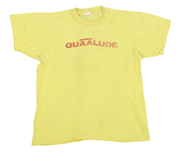 The Tubes 1970s/1980s "Quaalude" Fee Waybill Stage Worn Shirt