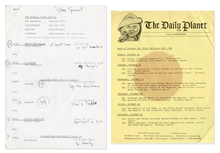 The Tubes 1976–1979 The Daily Planet Radio Archive and Star Special Program Guide