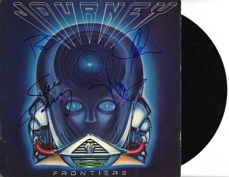 Journey Signed “Frontiers" Album w COA