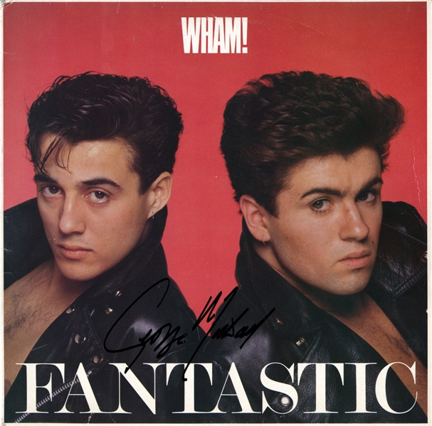 George Michael Signed “Fantastic” Album w COA
