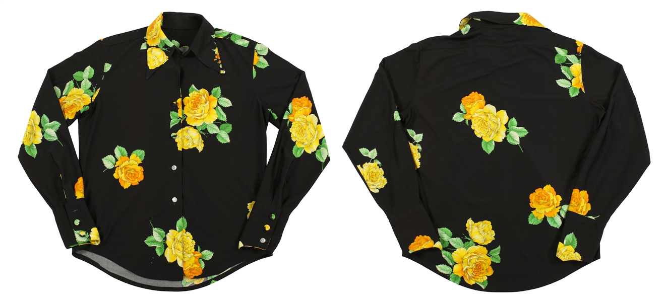 Jimi Hendrix Owned & Worn Shirt From the Collection of Herbert Worthington