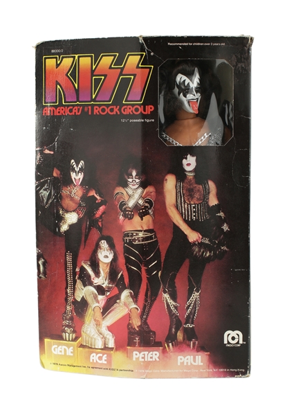 KISS 1978 Mego Gene Simmons Action Figure in Box