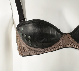 Lady Gaga Born This Way Era-Worn Leather and Silk Lingerie Outfit