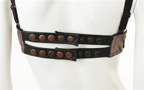 Lady Gaga Born This Way Era-Worn Leather and Silk Lingerie Outfit