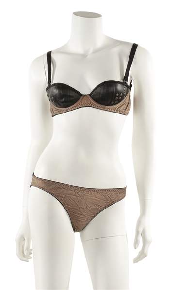 Lady Gaga "Born This Way" Era-Worn Leather and Silk Lingerie Outfit