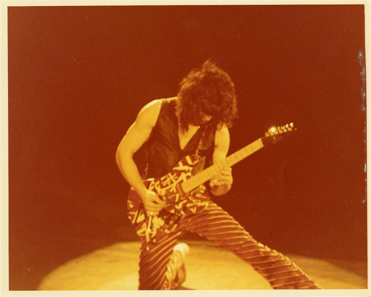 Eddie Van Halen Personally Owned Photograph