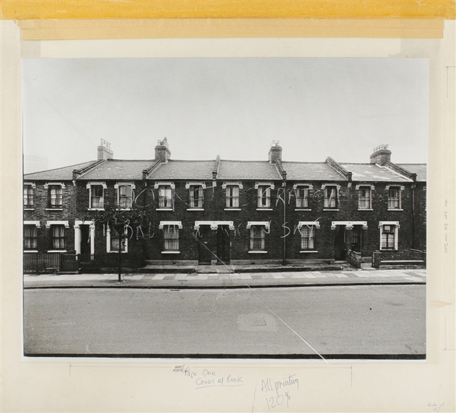 The Who 1973 “Quadrophenia” Original Overlay Photograph Used For 1973 Album Booklet Cover Page